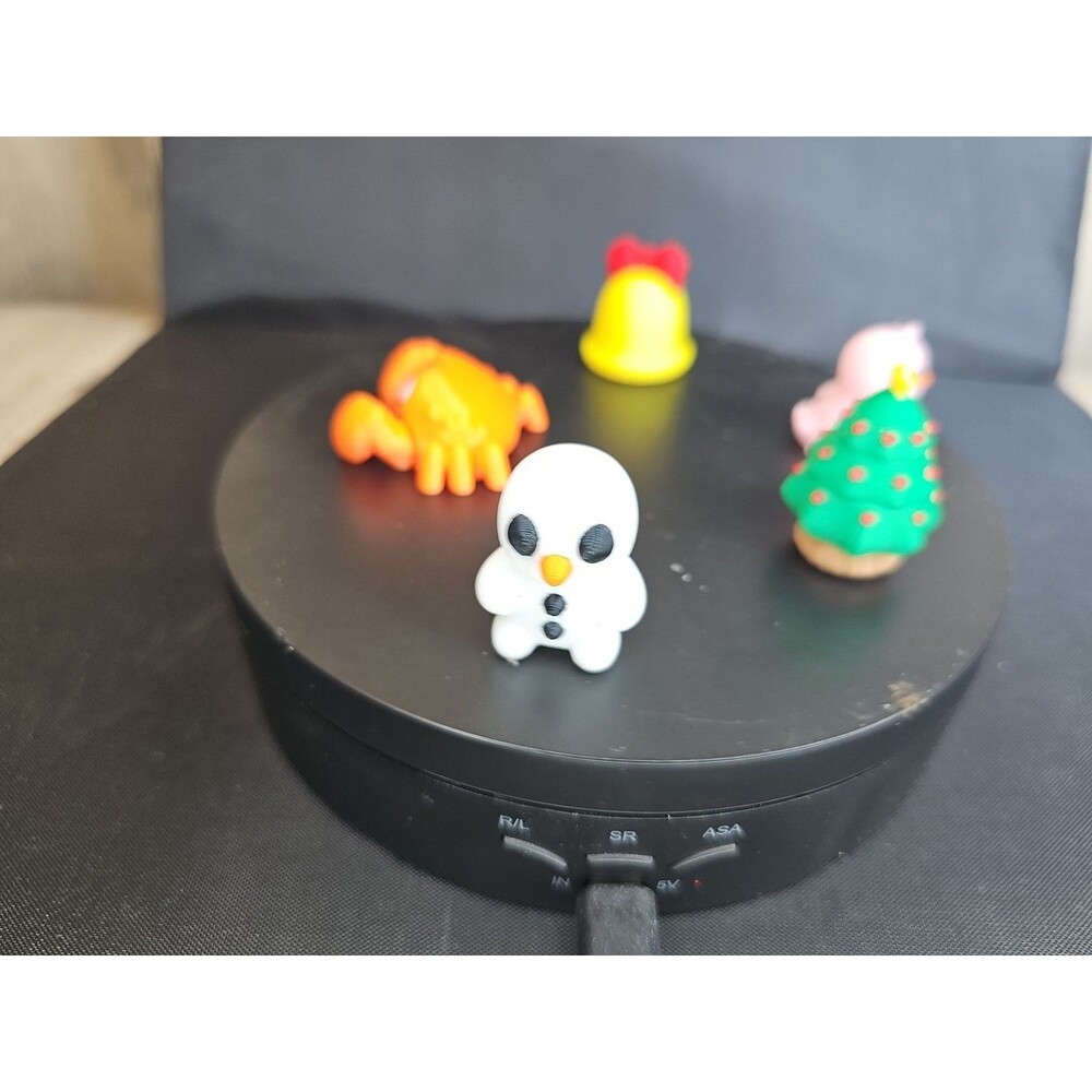 Articulated Fidget Toys Mini, Flexible  3D Printed Toy Figurines 5 pcs